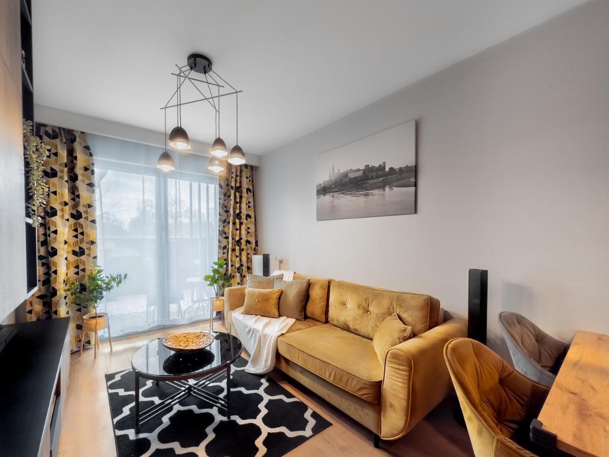 Apartament Z Duzym Tarasem W Centrum Krakowa Eksteriør billede