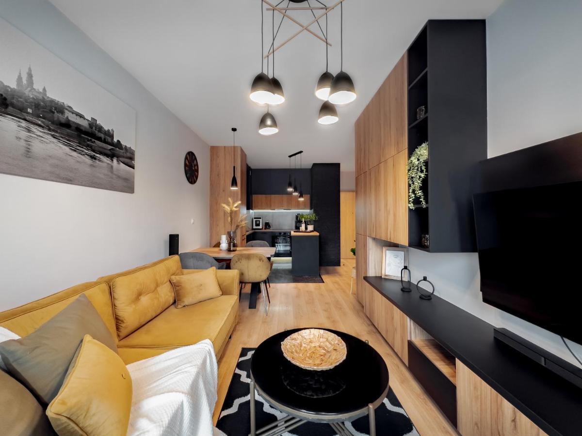 Apartament Z Duzym Tarasem W Centrum Krakowa Eksteriør billede