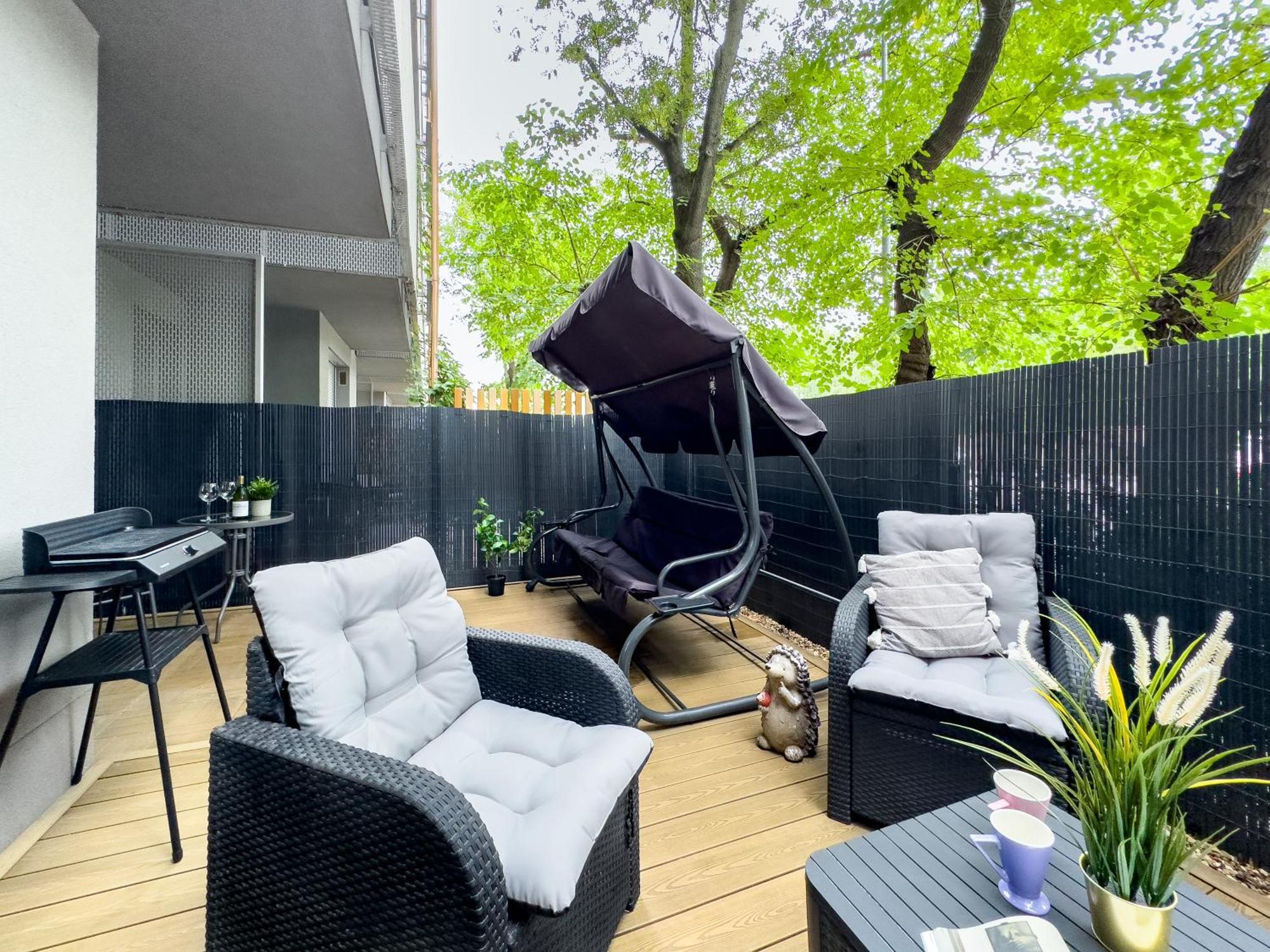 Apartament Z Duzym Tarasem W Centrum Krakowa Eksteriør billede